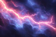 © Realis - Vibrant cosmic scene featuring a striking lightning bolt cutting through colorful nebula clouds