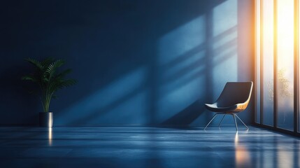 Wall Mural - soft focus picture of reflexive business modern skyline office building. futuristic business office.