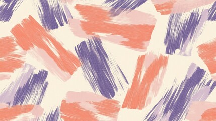 Poster - Elegant chaotic pencil strokes create a vibrant pattern on a soft background, showcasing artistry and color interplay in abstract expression