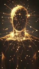 Wall Mural - balance of qi in acupuncture for energy flow -
