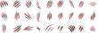 © Madusanka - Collection of monster animals Claw marks,  ripped marks scratches.