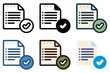 © agusraharj - document secure icon vector illustration