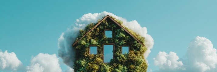 Poster - Green Living Revolution Eco-Integrated Smart Home Technology Visualizing Climate-Responsive Architecture with Sustainable Design Innovation for Net-Zero Urban Futures