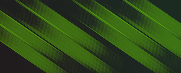 Dynamic abstract background with diagonal green streaks on a dark backdrop, creating a futuristic and high-tech look. EPS 10