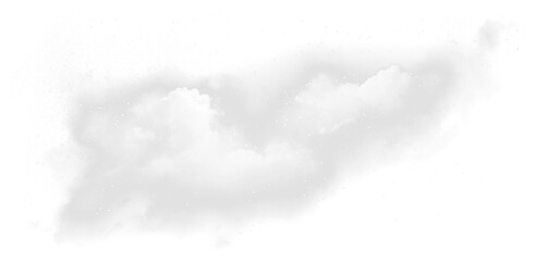 Wall Mural - png scattered cumulus soft clouds sky night stars.
