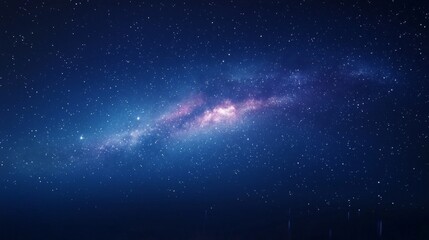 Wall Mural - a night sky filled with stars and a milky way