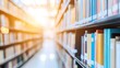 © Rizky - Library bookshelves knowledge education sunlight