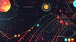 © Sami - Futuristic data visualization background.