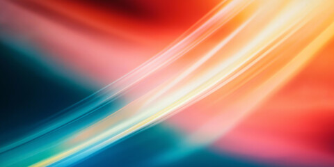 Wall Mural - abstract background with flowing light trails creating dynamic visuals