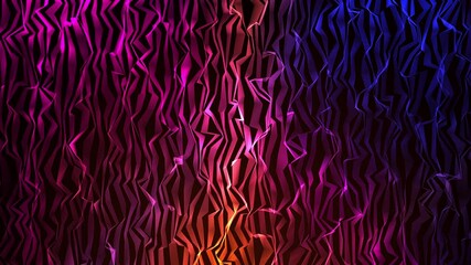 Wall Mural - abstract digital dynamic particle waves with light motion lights background, data flow, cyber techno