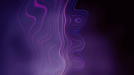 Wall Mural - this is an abstract digital wave background characterized by vibrant blue and purple hues, providing