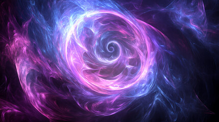 Wall Mural - abstract spiral nebula artwork