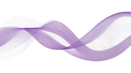 Wall Mural - a purple wave with a white background. abstract background with blue wavy lines on white, vector ill