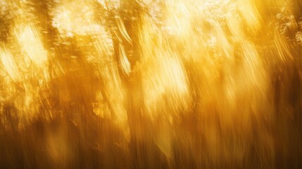 Wall Mural - golden abstract art: an abstract painting showcasing textures and brushstrokes, creating an artistic