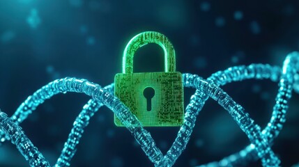 Digital DNA Security Concept