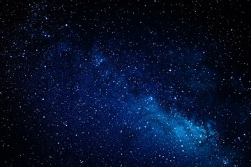 Wall Mural - Starry Night Sky with Milky Way