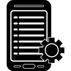 Web Development Glyph Icon
