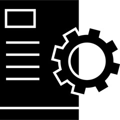 Web Development Glyph Icon