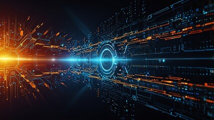 Inovative technology background