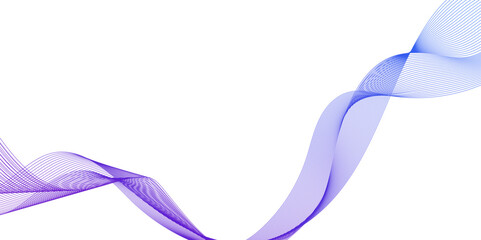 Poster - abstract blue wave lines pattern for banner, with glowing light and subtle particles for design, abs