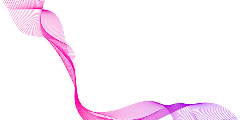 Poster - abstract blue wave lines pattern for banner, with glowing light and subtle particles for design, abs