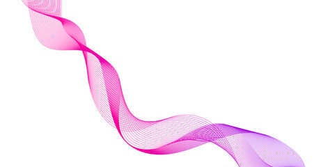 Wall Mural - abstract blue wave lines pattern for banner, with glowing light and subtle particles for design, abs