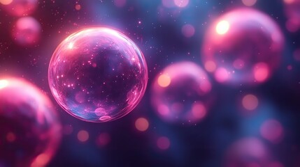 Wall Mural - abstract sphere background