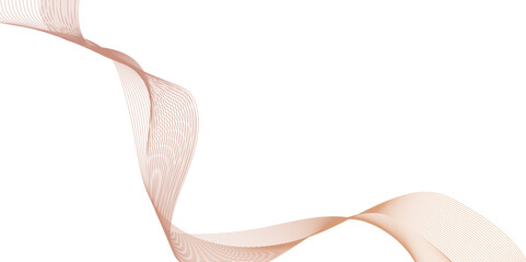 Wall Mural - abstract golden wavy line background, the design element is a colored wave. template for advertising