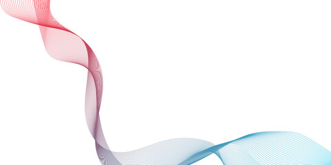 Wall Mural - abstract rainbow waves on soft pastel background, technology concept abstract coloreful wave line, m