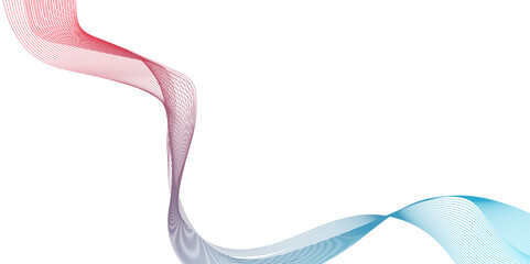 Wall Mural - abstract rainbow waves on soft pastel background, technology concept abstract coloreful wave line, m