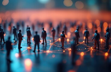 group people connected network communication concept. social media concept. human resources. network