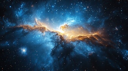 Wall Mural - deep space background