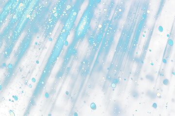 Aufkleber - Abstract blue background with light streaks and bokeh.