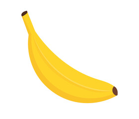 Wall Mural - banana fruit icon. element for design. vector illustration.