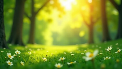 Abstract blurred nature scene, perfect for website backdrop, overlay, color, wallpaper