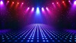 © ninakosh - Bright stage lights illuminate a vibrant dance floor for an exciting performance at a nightlife venue