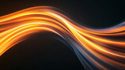 Aufkleber - A stunning, dynamic display of light beams intertwining with smooth, artistic curves, radiating