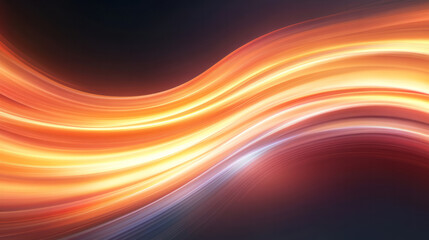 Poster - A stunning, dynamic display of light beams intertwining with smooth, artistic curves, radiating