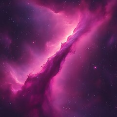 Wall Mural - pink nebula cosmic cloud, space, stars, background, fantasy, art, wallpaper