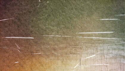 Aufkleber - distressed vintage grunge canvas texture with scratches and faded multicolor gradient for retro background or overlay