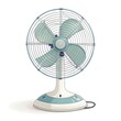 © Bilal - electric fan isolated on white