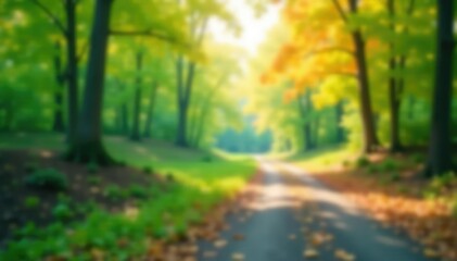 Abstract blurred nature scene, perfect for website backgrounds, photo, bokeh