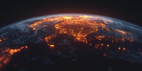 Poster - Quantum Connectivity Immersive Global Network Visualization - AI-Powered Financial Intelligence, Geospatial Data Analytics for Digital Transformation
