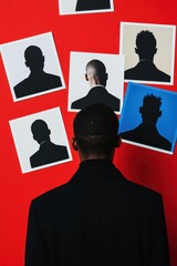 Poster - Minimalist Organizational Dynamics Next-Gen Leadership Visualization with Bold Color Theory and Hierarchical Network Mapping for Strategic Corporate Innovation