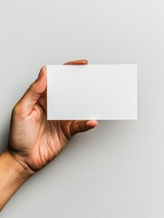 Aufkleber - Minimalist Professional Identity Clean White Business Card Mockup for Digital Networking, Personal Branding, and Next-Gen Career Positioning
