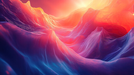 Wall Mural - renewable energy technology concept with solar panels and wind turbines operating in harmony