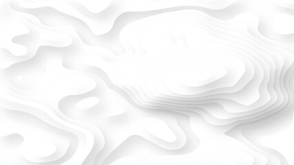 Wall Mural - abstract white paper cut grey shadow background vector illustration. material design concept backgro
