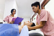 © ADDICTIVE STOCK - Physiotherapy Session in Ecuadorian Clinic, Healing Hands at Work