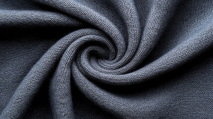 Poster - A piece of fabric with a spiral pattern