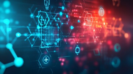 Dynamic digital interface visualization technology sector graphic content futuristic environment abstract viewpoint data concept